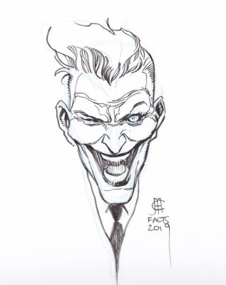 Jim Cheung - 1 Original drawing - Joker - 2019 | Catawiki