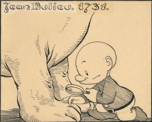 Dulieu, Jean - 1 Original drawing - Paulus de Boskabouter - gesigneerd (begin jaren 1950) | Catawiki