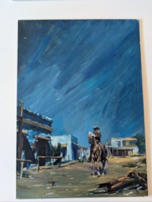 Pujolar, Shöller - 1 Original colour drawing - Apache - Western - 1968 | Catawiki