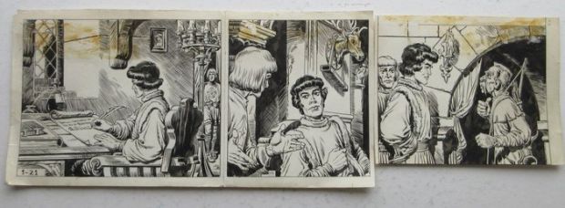 Piet Wijn - 1 Original page - Aram - V 21 - De Vorst van Suprania - 1957 | Catawiki