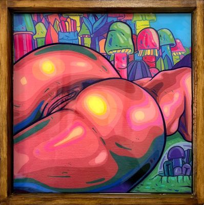 Frank Arias (1994) - Helado de Fresa-Resina / Erotic Art | Catawiki