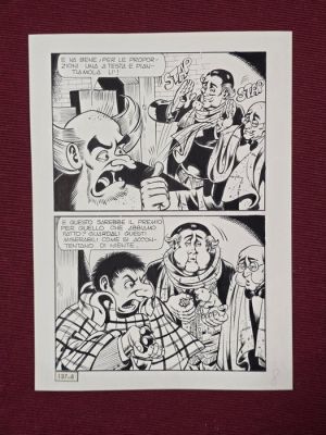 Piffarerio, Paolo - 1 Original page - Alan Ford n. 137 - Kartoffeln pg. 8 | Catawiki