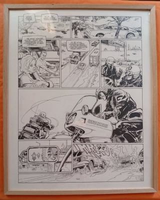 Parras Antonio - 1 Original page - le lièvre de mars - Parras - planche originale - Le lièvre de mars Tome 3 | Catawiki