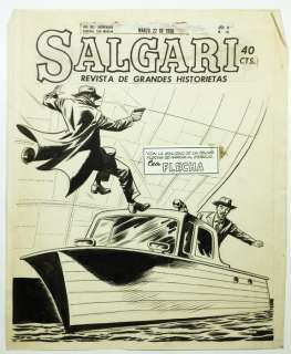 Tarquinio, Sergio | original cover "Salgari" (1950) | Catawiki