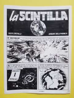 Della Monica, Raffaele | original plate splash page "Martin Mystére" Alman. 1989 | Catawiki