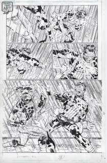 John Romita Jr - Punisher Dark Reign - the List 1 Page 19 Splash