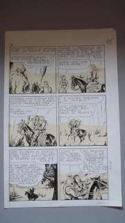 Gamba, Francesco | original plate "Pecos Bill" no. 106 page 16 | Catawiki