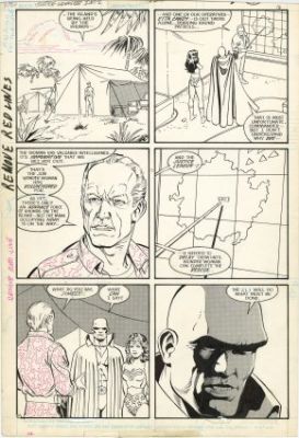 Maguire, Kevin - JUSTICE LEAGUE INTERNATIONAL #22 Interior Page | Metropolis Comics