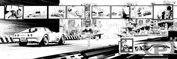 Sean Murphy | The Last Driver, Volume 2, Page 08-09 - Original Artwork by Sean Murphy | Pulp’s Art