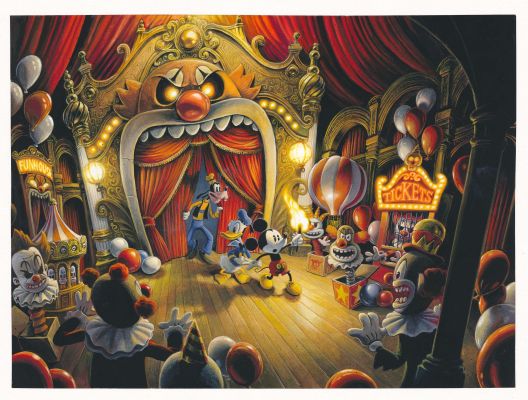 Alexis Nesme | Mickey à la fête foraine | Les dessinateurs