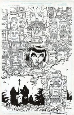 Perez, George - AVENGERS (1998) #28 Splash Page | ComicConnect