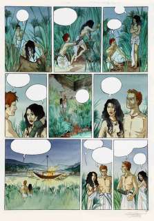 Dethan | Sur les terres d’Horus, planche n°19 à l’encre… | Millon