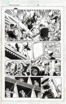 Garcia, Manuel - MARVEL ADVENTURES THE AVENGERS (2006-09) #4 Interior Page | ComicConnect
