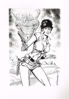 Romero, Enrique Badia | Original cover  - Modesty (Miranda) Blaise  - (1996) | Catawiki