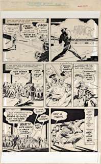 Will Eisner Original Spirit Art: The Good Ole Days p.6 (1950) | Denis Kitchen Art Agency