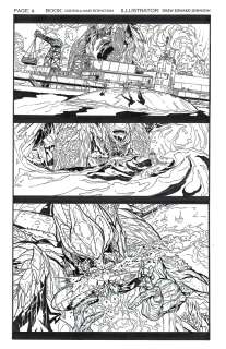 Drew Edward Johnson | GODZILLA: AFTERSHOCK PAGE 6 | Drew Edward Johnson