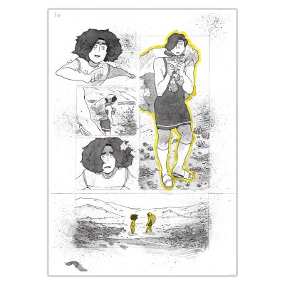 Anne Masse | Asphalte Sauvage - Planche originale 12 | Achetez de l’Art
