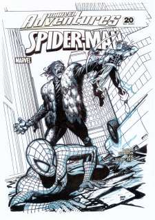 CAMERON STEWART 2006 MARVEL ADV. SPIDER-MAN #20 COVER