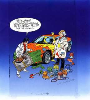 Denayer, Christian | original cover + colouring  -  De Brokkenmakers  - (1991) | Catawiki