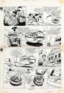 Jidéhem | Sophie, planche n°19 à l’encre de Chine, à la… | Millon