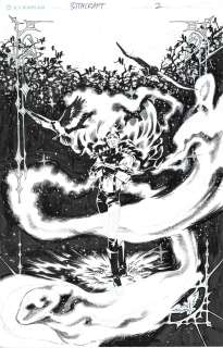 A.L. Kaplan | Bytchcraft #2 Cover Original Art | A.L. Kaplan