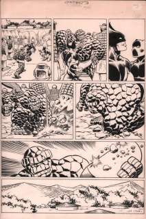 John Romita Jr., Pablo Marcos - Marvel Super Hero Contest of Champions #3 P.10 - the Thing Vs Wolverine - 1982