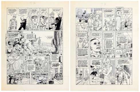 Parras | Le Lièvre de Mars, planche n°11 et 12 à… | Millon