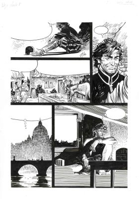 Joan Mundet | Original art page – Dago (8-4) – Mundet | Origin Of Comics