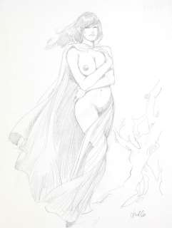 Frollo | Illustration à la mine de plomb représentant… | Millon