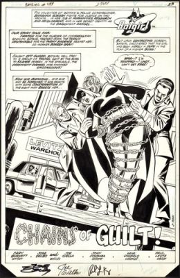 JOSE DELBO SIGNED 1981 BATGIRL SPLASH ORIGINAL ART! FREE SHIPPING! | eBay US