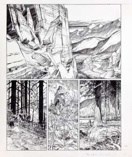 Boucq | Bouncer, planche n°10 à l’encre de Chine, au… | Millon