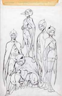 Joe Benitez - battle of the planets 1/2 cover