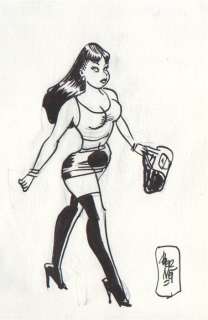 Bernet , Jordi | original pinup â€œChiara di notteâ€ | Catawiki