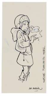 Monin (Arno) - Lot 065 - Merci, case partielle n°8 de la planche n°4 à…