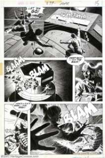 Russ Heath - Original Art for Our Army at War #279, page 11 (DC, 1975). Spectacular action page as Rock and Easy - | Heritage