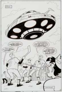 Fernando Ruiz and Rich Koslowski Archie’s Weird Mysteries #7 Splash Page 11 Original Art (Archie, 2000). This - | Heritage