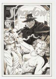Todd Smith and Tom Yeates The Shadow Magazine Cover Reinterpretation Original Art (2016). Smith and Yeates’ - | Heritage