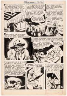 Bob Fujitani Green Hornet #30 "The Phantom Philtre" Story Page 3 Original Art (Harvey, 1946). An - | Heritage