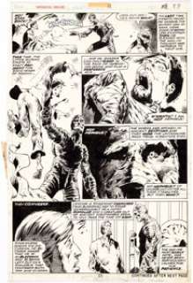 Val Mayerik Supernatural Thrillers #11 Story Page 13 Original Art (Marvel, 1975). N’Kantu, The Living Mummy - | Heritage