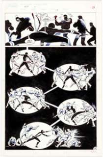 Norm Breyfogle Whisper #7 Page 19 Original Art (First Comics, 1987). Early work by Breyfogle for the title that - | Heritage