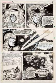 Marie Severin and Herb Trimpe Chamber of Darkness #2 Story Page 4 Original Art (Marvel, 1969). A man recounts a - | Heritage