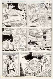 John Buscema and Joe Sinnott Fantastic Four #137 Page 6 Original Art (Marvel, 1973). Mr. Fantastic, Johnny - | Heritage