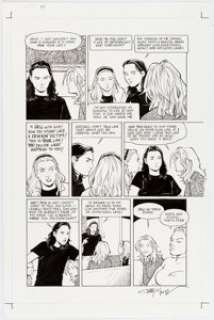 Terry Moore Strangers in Paradise #81 Page 4 Original Art (Abstract Studio, 2006).... | Heritage