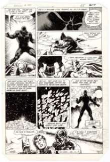 Rick Hoberg and Alfredo Alcala Batman #380 Story Page 20 Original Art (DC Comics, 1985).... | Heritage