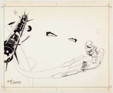 Marc Hempel and Mark Wheatley Jonny Quest #14 Wraparound Cover Original Art (Comico, 1987).... (Total: 3 Original Art) | Heritage