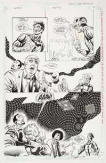 Norm Breyfogle and Joe Rubinstein Anarky #3 Page 11 Original Art (DC, 1999)....