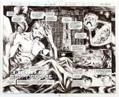 Geof Isherwood Doctor Strange, Sorcerer Supreme #52 Double-Spread Pages 2-3 Original Art (Marvel, 1993).... | Heritage