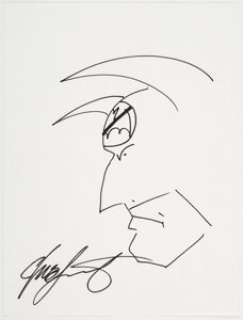 Chris Claremont - Wolverine Sketch Original Art (undated)....