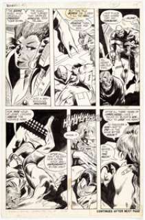 Gene Colan and Mike Esposito Sub-Mariner #46 Story Page Original Art (Marvel, 1972).... | Heritage