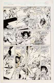 Alan Davis and Paul Neary Excalibur #16 Page 19 Original Art (Marvel, 1989).... | Heritage